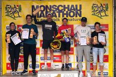 Markus Mey und Margit Klöckner siegten beim 45. Monschau-Marathon